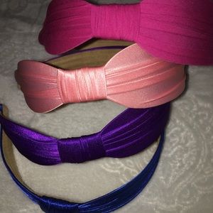 4 Lou Lou Boutique Fabric Headbands Satin